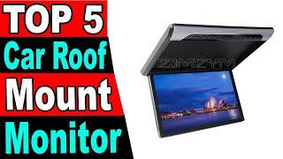 TOP 5 Best Car Roof Mount Monitor Review 2025