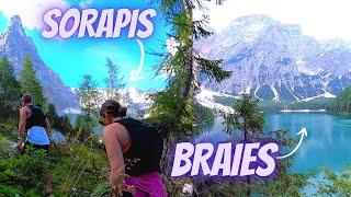 Hiking To Lago Di Sorapis + Lago Di Braies // Italian Dolomites