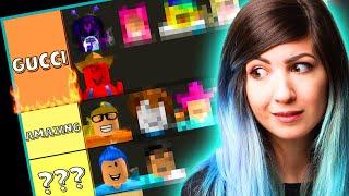 DJ MADE ME RANK ROBLOX YOUTUBER AVATARS!