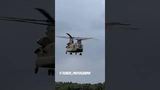 RNLAF  CH-47F Chinook - Enjoy the sound  #chinook #helicopter #military #lowflying