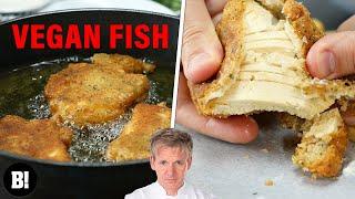 WE MADE GORDON RAMSAY'S 10-MINUTE FISH & CHIPS VEGAN 