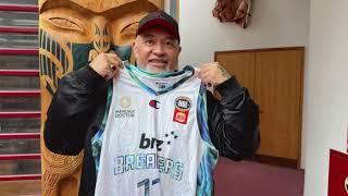 BNZ Breakers' NBL25 Indigenous Round Jersey