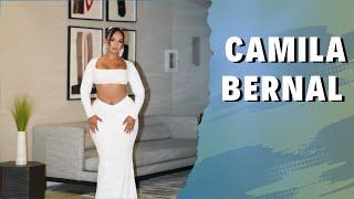 Camila Bernal  🟢 Glamorous Plus Size Curvy Fashion Model | Biography, Wiki, Lifestyle