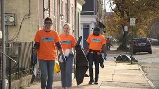 22 News | Eastside Rock the Block Clean Up