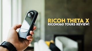 Learn How To Shoot a Real Estate Virtual Tour - RICOH THETA X and RICOH360 Tours Review!