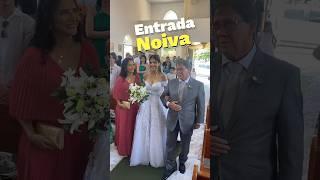 Tia Lud casou e meus priminhos foram os pagens. Entrada da noiva #noiva #shorts #viral