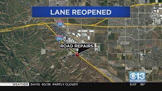 Lane on I-580 westbound reopened after emergency repairs