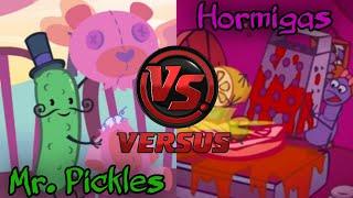 ¿Quien gana? - Mr. Pickles vs Las hormigas (Happy Tree Friends)
