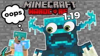 Warden Can't Catch Me! - Minecraft 1.19 Hardcore Survival - Ep 27