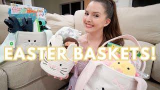 WHAT'S IN MY KIDS' EASTER BASKETS 2024  | easter basket ideas for baby +  4 and 6 year olds