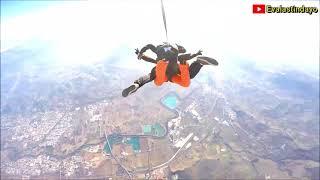 My first time SKYDIVING