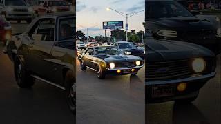 1969 Chevrolet Camaro Classic Car Drive By Engine Sound Woodward Dream Cruise 2024