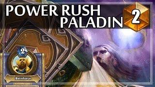 Hearthstone Power Rush Paladin w/ StrifeCro #2 - Climbing Legend