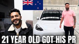 HOW HE GOT HIS PERMANENT RESIDENCY IN NEW ZEALAND 