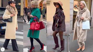 2024 Street Fashion Trends  Fashion In Italy 2024  Winter 2024