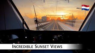  Majestic Sunset Cab Ride on the Amersfoort - Amsterdam route! 2024