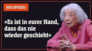 Holocaust-Überlebende Margot Friedländer (102) im Spitzengespräch | DER SPIEGEL