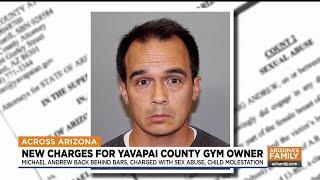 Yavapai County gym owner faces new child sex crime charges