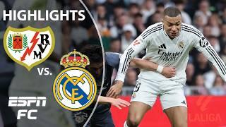 MBAPPE  VINI JR.  | Rayo Vallecano vs. Real Madrid | LALIGA Highlights | ESPN FC