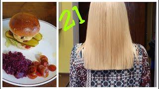 VLOGmarc 21: Mąż obcina mi włosy # Najlepsze bułki do burgerów