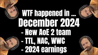 AoE2 December 2024: NAC, WWC, TTL, prize money earnings