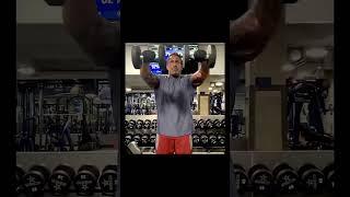 Intense shoulder workout: 4 sets, 8-12 reps #gymlife #workoutroutine #fitness