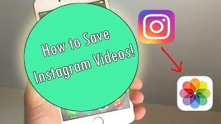 How to Save Instagram Videos to your Camera Roll! (Easy Tutorial)