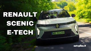 Renault Scenic E-Tech: visiškai nauja dizaino kalba ir svarbus titulas.