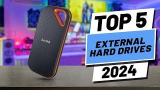 Top 5 BEST External Hard Drives In [2024]