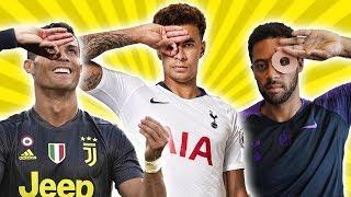 DELE ALLI CHALLENGE FOOTBALLERS COMPILATION | NEYMAR, POGBA