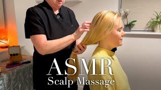 ASMR Scalp Massage (Unintentional ASMR, Real person ASMR) Holistic Treatment