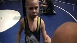 Жесткий второклашка. 7-ми летний борец. Bad Ass Kid.