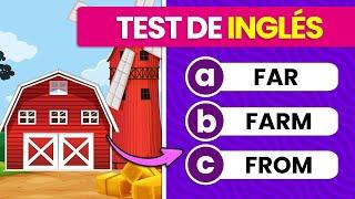 Test de Palabras Comunes en INGLÉS | Nivel Fácil | English Test