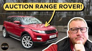 I bought A CHEAP Range Rover Evoque At British Car Auctions