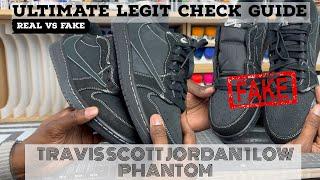 ULTIMATE LEGIT CHECK GUIDE | TRAVIS SCOTT JORDAN 1 LOW PHANTOM | DO PERFECT REPLICAS EXIST?