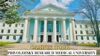 Privolzhsky Research Medical University CAMPUS TOUR🩺 | MBBS Russia