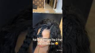 2-Part Versatile Sew In  Bundles Provided By Me ️ TheKaeKollection.com