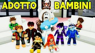 ADOTTO 10 BAMBINI CATTIVI SU BROOKHAVEN ROBLOX!