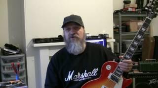 Epiphone Les Paul Standard Pro; set-up and review (no playing)...