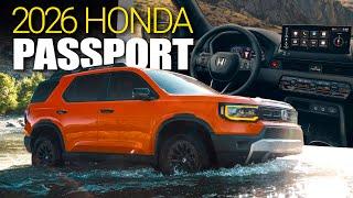 New 2026 Honda Passport: Bigger, Tougher, Off-Road Ready with TrailSport