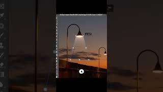 How to Create a SPECTACULAR Light Effect in Photoshop! #Photoshop #Viral #Shorts
