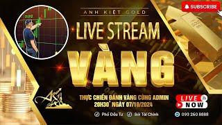 Livestream thực chiến Vàng 07/10/2024. Giao lưu thực chiến Vàng đầu tuần.