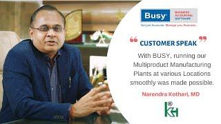 BUSY Accounting Software | Review - Keshav Hi-chem