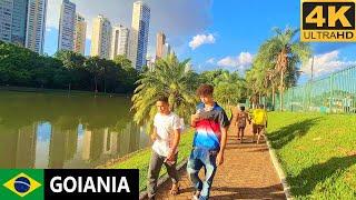 How is it in Goiania? 4K city walk in parks and streets of Goiania, Goias, Brazil