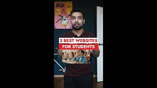 3 Useful Websites For Students #shorts