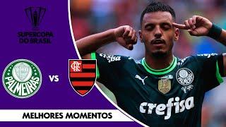 JOGO ÉPICO | Palmeiras 4 x 3 Flamengo | Melhores Momentos | FINAL SUPERCOPA DO BRASIL 2023