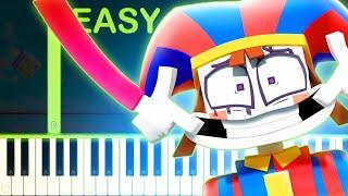 HAPPY PLACE | The Amazing Digital Circus - EASY Piano Tutorial