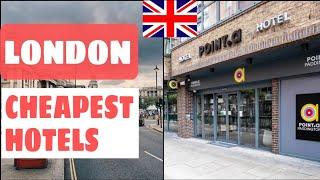 TOP 10 Cheapest Hotels in London | Affordable  |Budget-Friendly Options | Where to stay in London