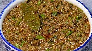 Delhi Style Bhuna Keema Recipe | Kachori, Roti, parathe ke sath khae ye keema | Travel Special Qeema