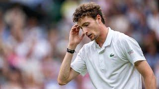 Tennis - Wimbledon 2024 - Ugo Humbert, battu par Alcaraz : "J'y ai cru jusqu'au bout"